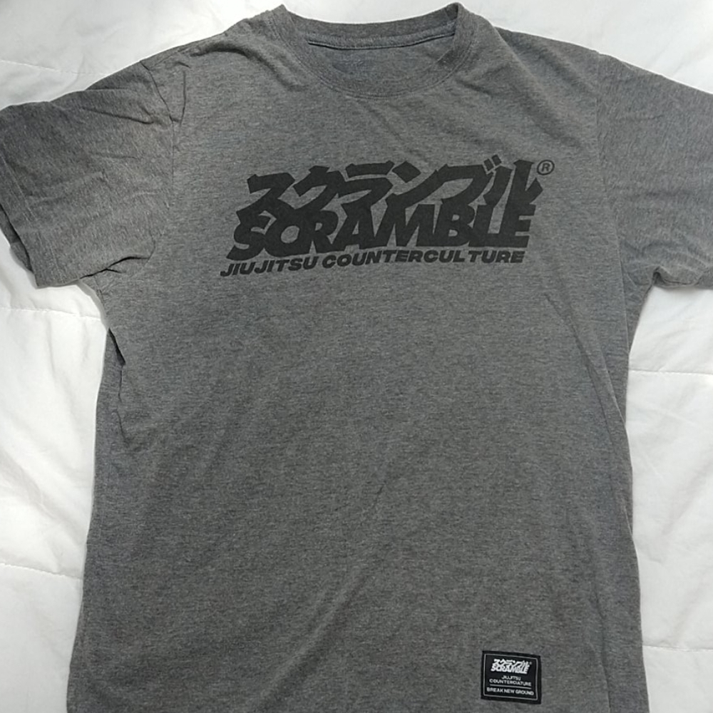 2 Jiu Jitsu Shirts!  SCRAMBLE & CHOKE REP. Small